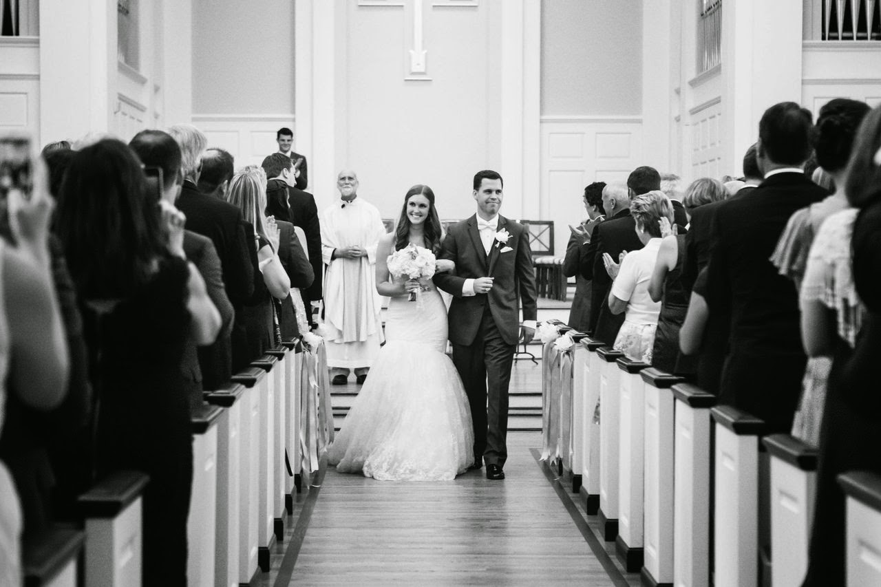 Perkins Chapel on SMU Campus Bride and Groom Photo