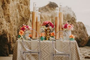 Beach Styled Shoot Table scape Photo