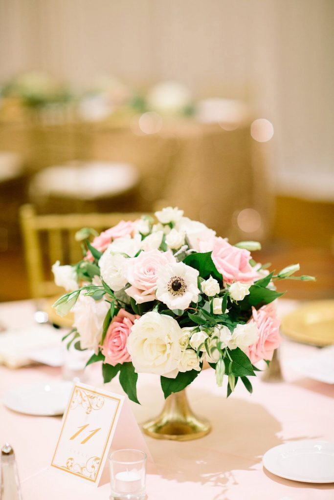 Westin Stonebriar Wedding Reception Floral Photo
