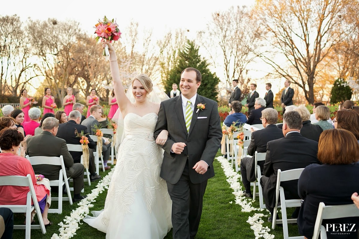 Dallas Arboretum Wedding Ceremony Photo