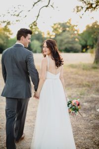 Fort Worth Zoo Wedding Bride and Groom Photo