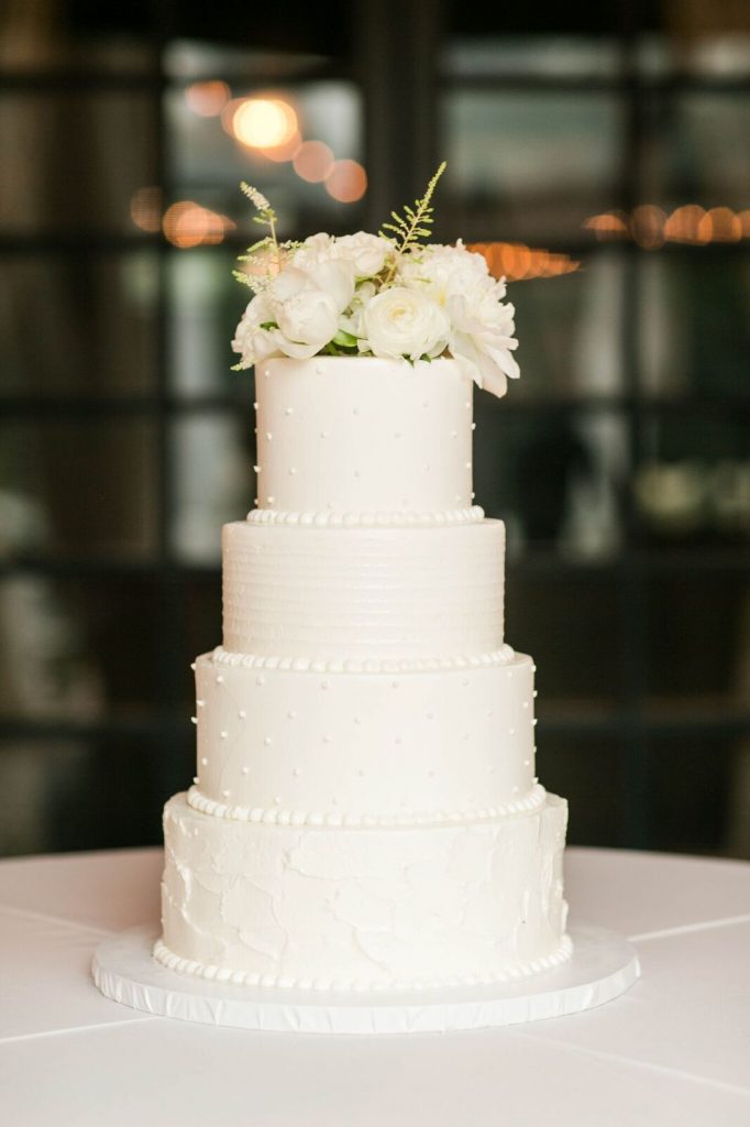Dallas Arboretum Wedding Cake Photo