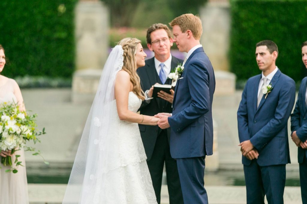 Dallas Arboretum Wedding Ceremony Photo