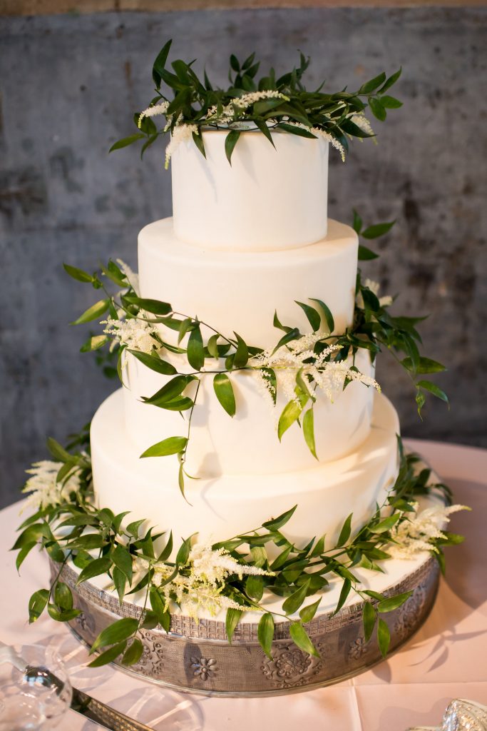 Hickory Street Annex Wedding Reception Cake Photo