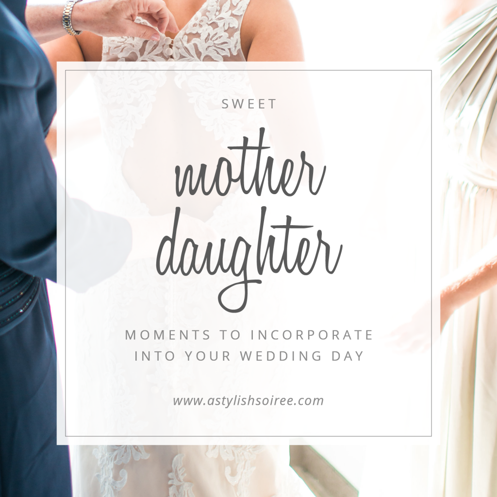 Wedding Planner in DFW | Sweet Mother-Daughter Wedding Day Details