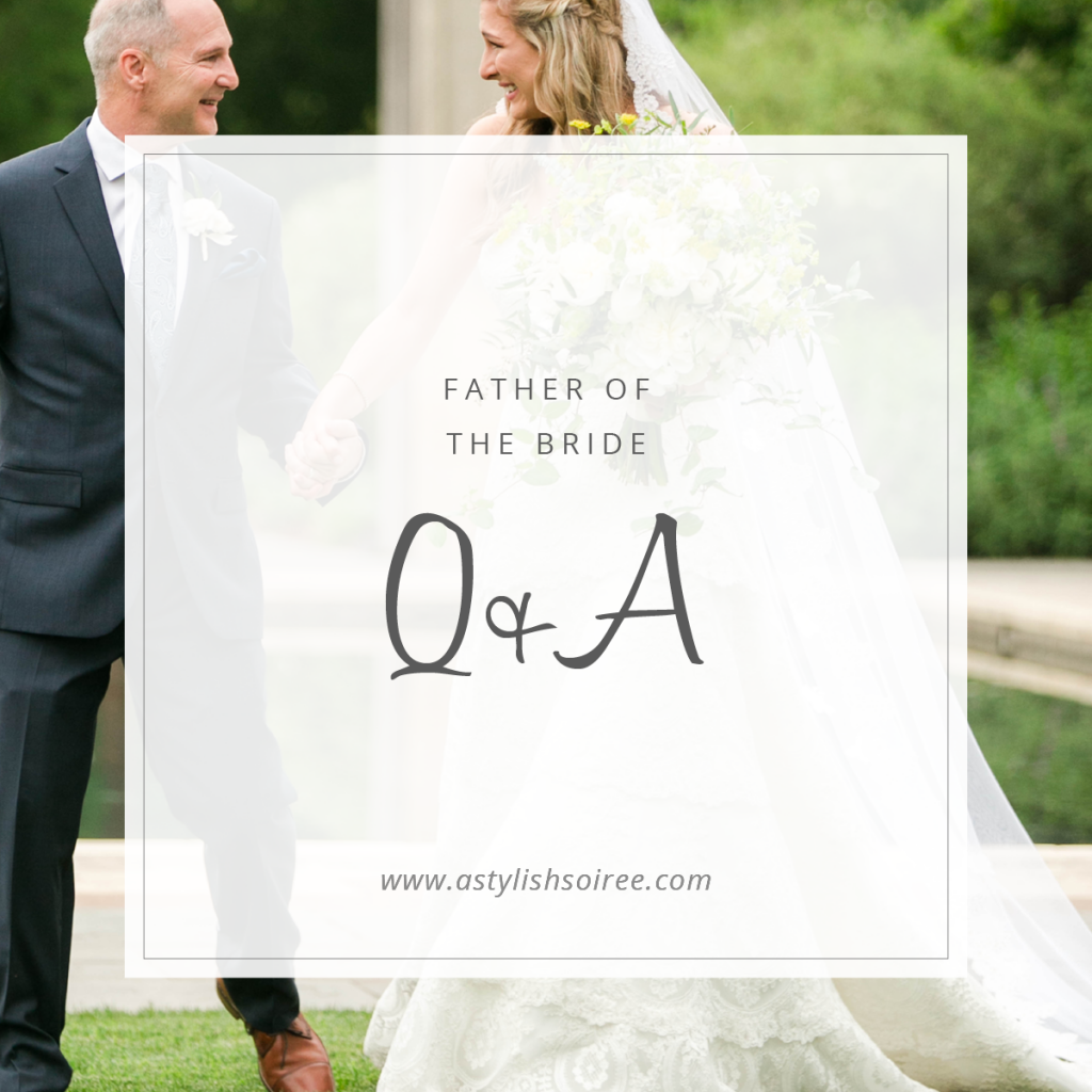 Wedding Planner | Father of the Bride Q&A