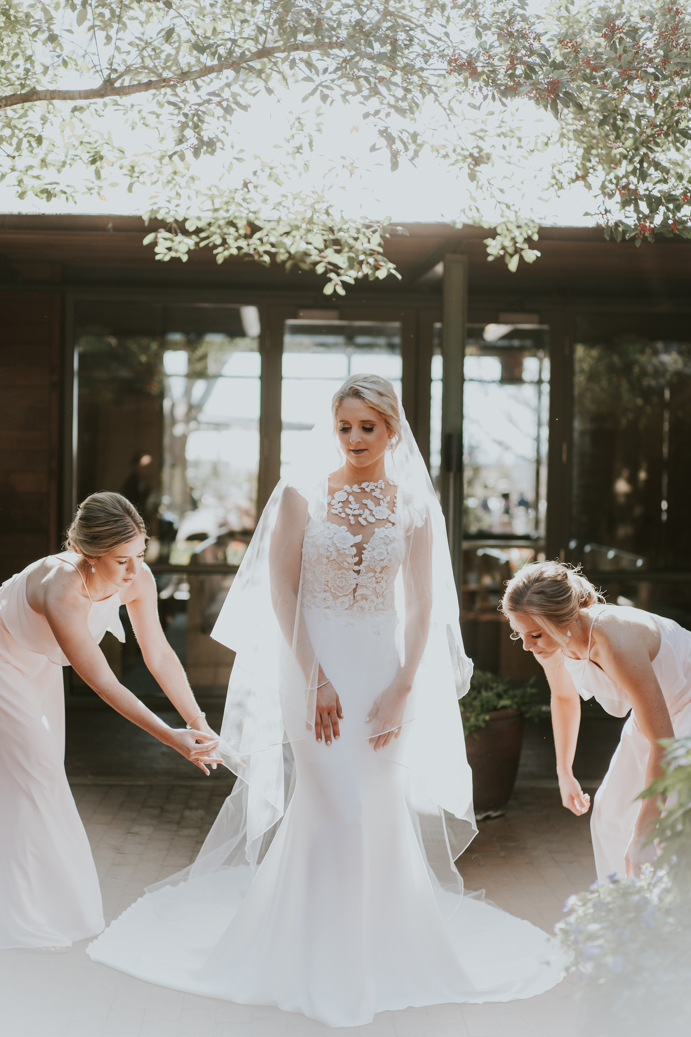 Dallas Arboretum Wedding, Bridal Gown